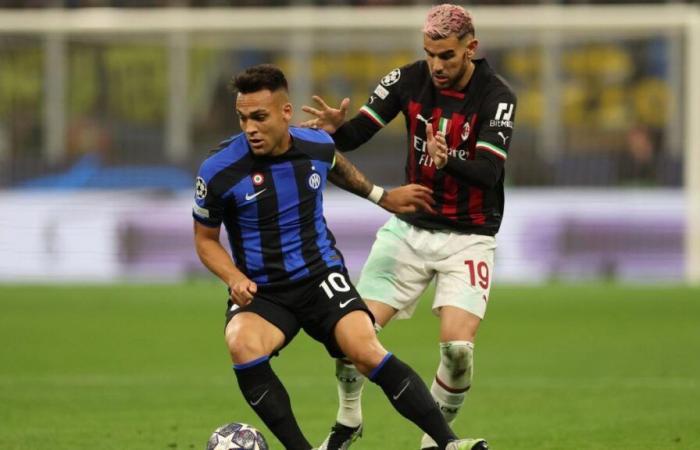 Lautaro Martinez en colère après son échec contre Milan