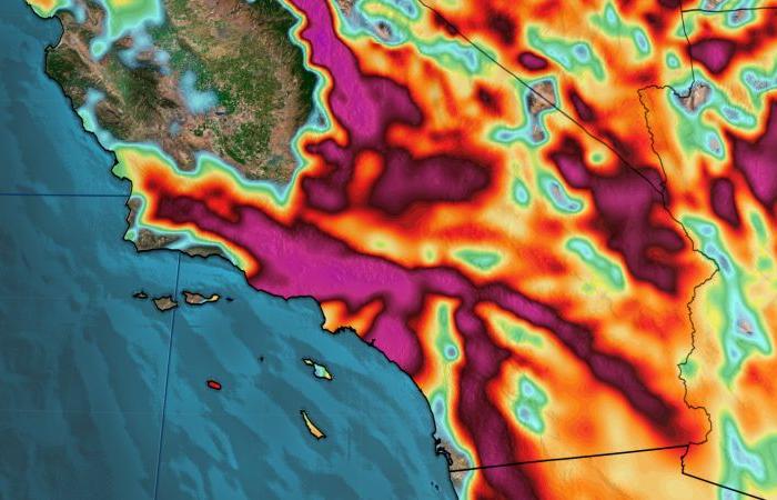 La tempête de vent en Californie créera des incendies dangereux et sera l’une des plus destructrices depuis plus d’une décennie