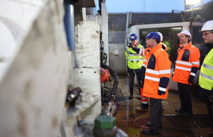 visite du ministre de l’Industrie dans le Val-d’Oise