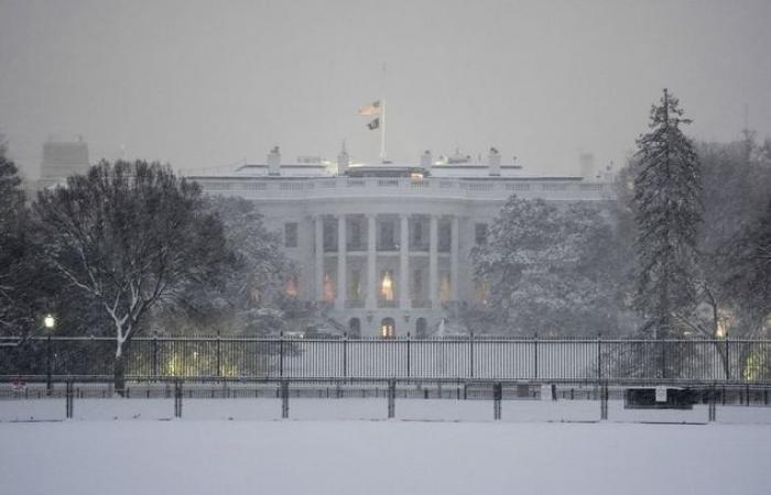 Washington sous la neige, -18°C… Photos de la tempête hivernale aux Etats-Unis