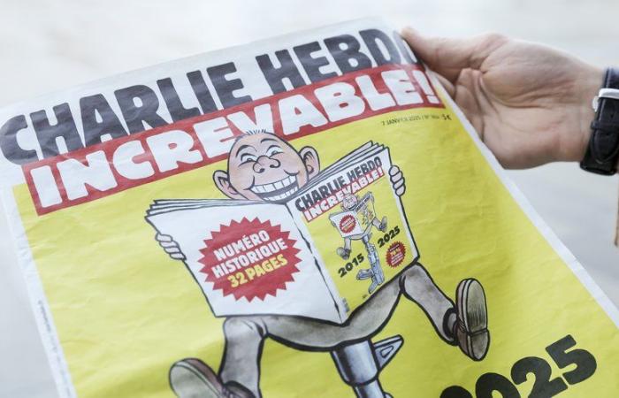 « Les terroristes qui sortaient des locaux en criant ‘on a tué Charlie Hebdo’, on les a fait mentir. Charlie Hebdo est toujours là”, confie son rédacteur en chef