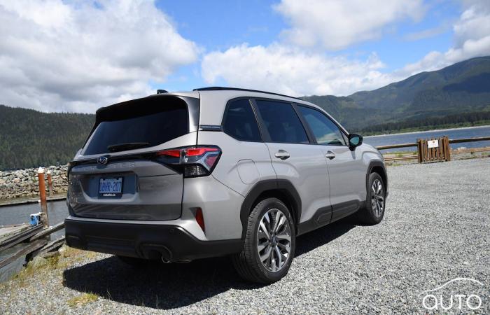 Subaru lancera la Forester hybride au Canada en 2025, un an plus tôt que prévu