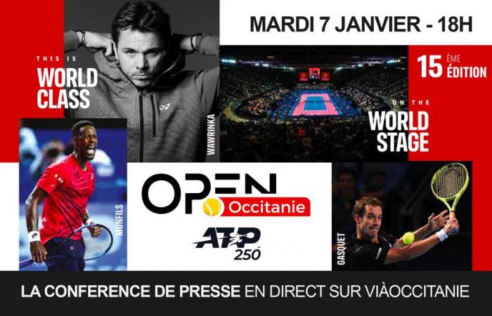 [DIRECT] Conférence de presse de l’Open Occitanie