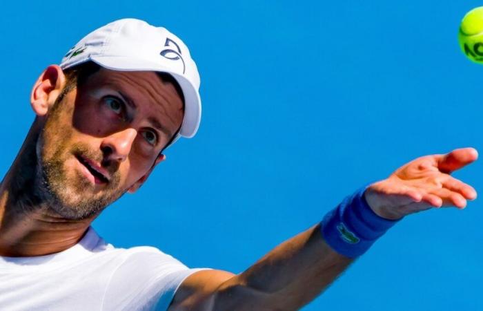 ATP, Open d’Australie > Un Novak Djokovic impressionnant domine Carlos Alcaraz à l’entraînement