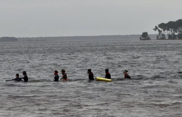 la marche aquatique séduit de plus en plus d’adeptes au lac et à l’océan