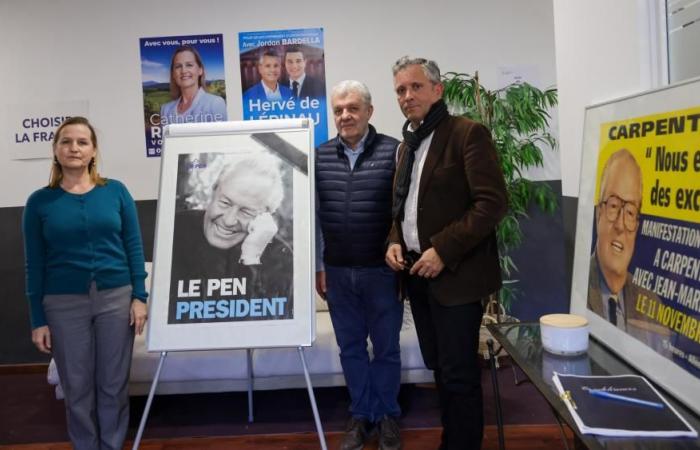 dans le Vaucluse, ses partisans politiques se souviennent