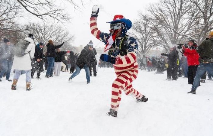 Washington sous la neige, -18°C… Photos de la tempête hivernale aux Etats-Unis