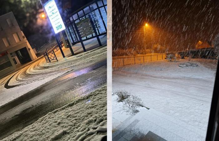 PHOTOS. Quelques flocons dans le Nord et le Pas-de-Calais avant un épisode neigeux plus important ce mercredi