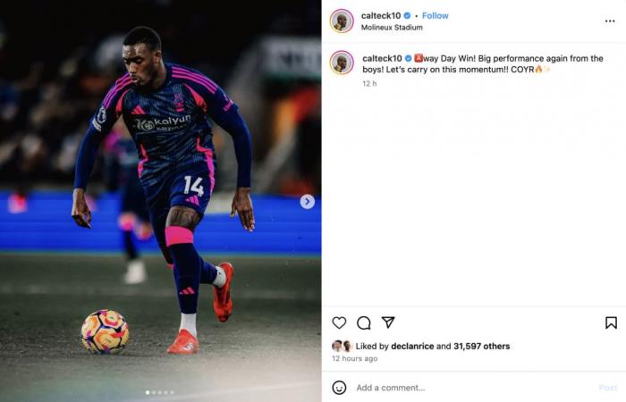 Callum Hudson-Odoi envoie un « grand » message aux fans de Nottingham Forest