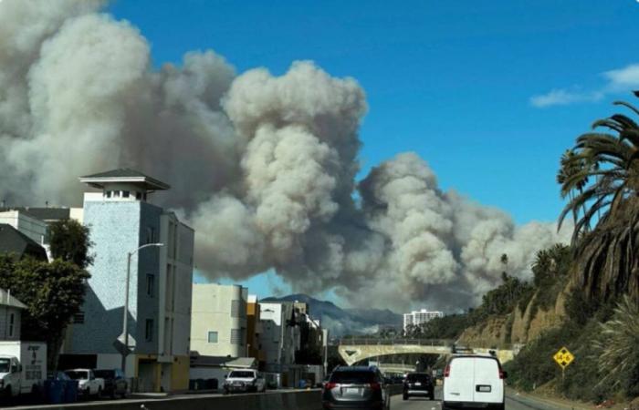 PCH fermé entre Malibu et Santa Monica en raison d’incendies de forêt