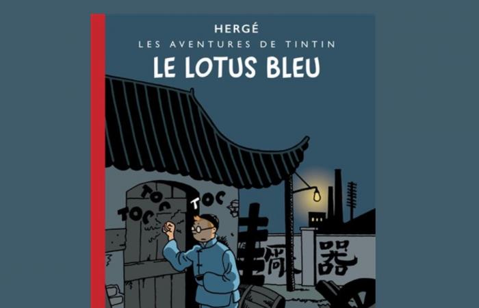 « Le Lotus Bleu » d’Hergé réédité dans sa version originale colorisée