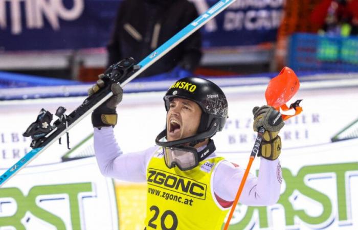 D’abord pour Popov, Amiez pas loin derrière à Madonna Di Campiglio