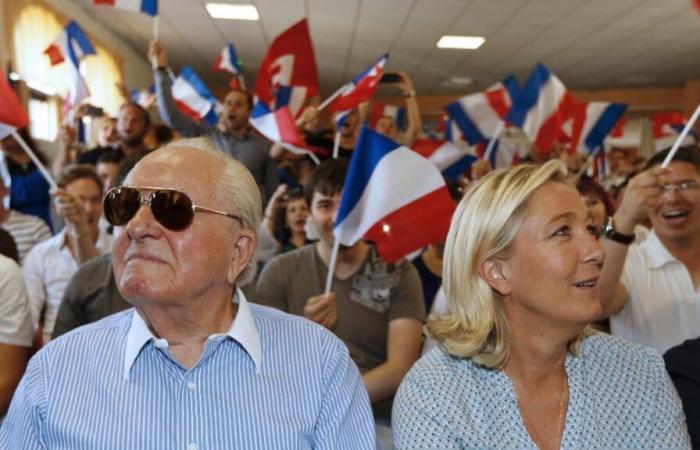 Marine Le Pen réagit à la mort de Jean-Marie Le Pen avec un message sans référence politique