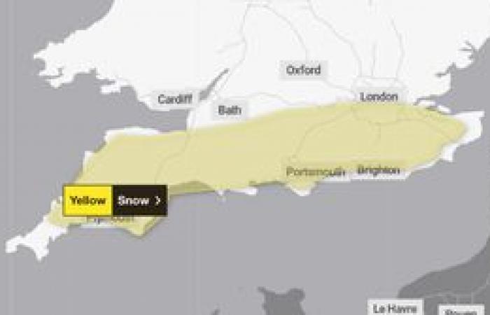 Londres se prépare à la neige alors que l’avertissement météo jaune est prolongé après une nuit glaciale de -5,5°C : en direct