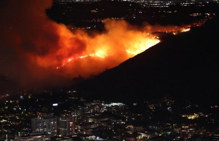 Incendies en Californie : le quartier d’Hollywood évacué