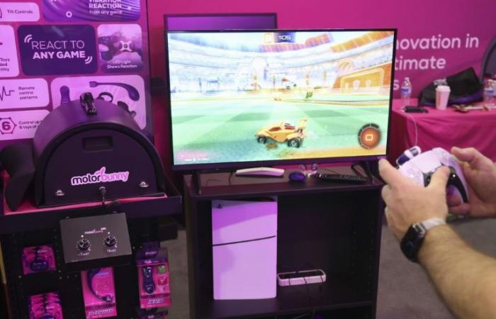 Au CES, les jeux vidéo entrent en collision avec les objets érotiques