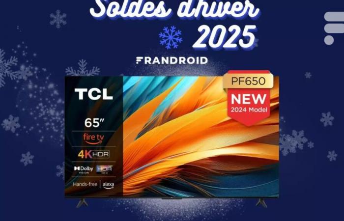 Amazon veut liquider ses stocks de ce grand téléviseur 4K de 65 pouces avec Fire TV intégré pendant les soldes