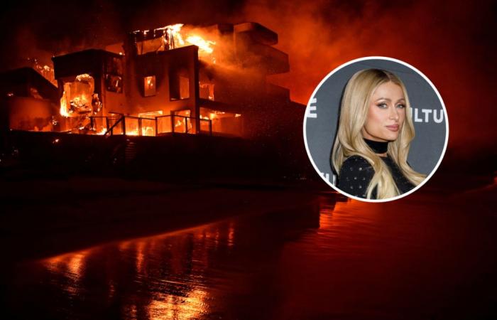 Paris Hilton a vu sa maison de Malibu « brûler entièrement » au milieu des incendies de forêt à Los Angeles