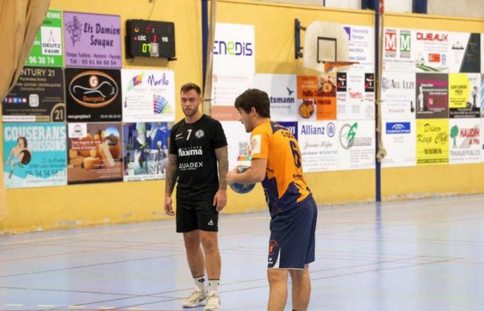 Amateur handball (32nd final of the Coupe de France). Saint-Girons facing an ogre