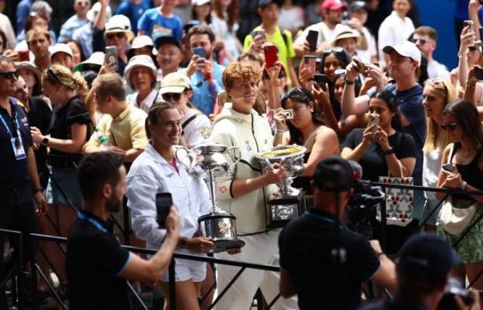 Jannik Sinner bien loti au tirage au sort de l’Open d’Australie, choc des générations Mpetshi Perricard-Monfils