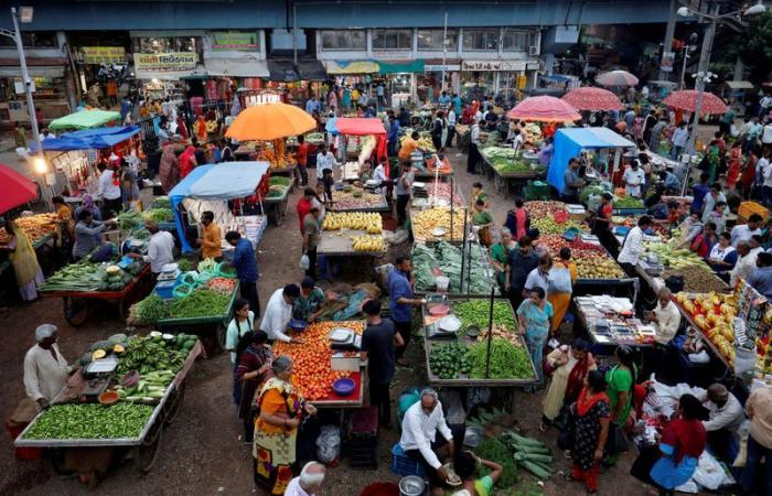 L’inflation des prix à la consommation en Inde a probablement ralenti en décembre