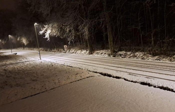 « Restez chez vous si vous le pouvez. Localement, jusqu’à 15 centimètres de neige peuvent tomber » (Hasselt)