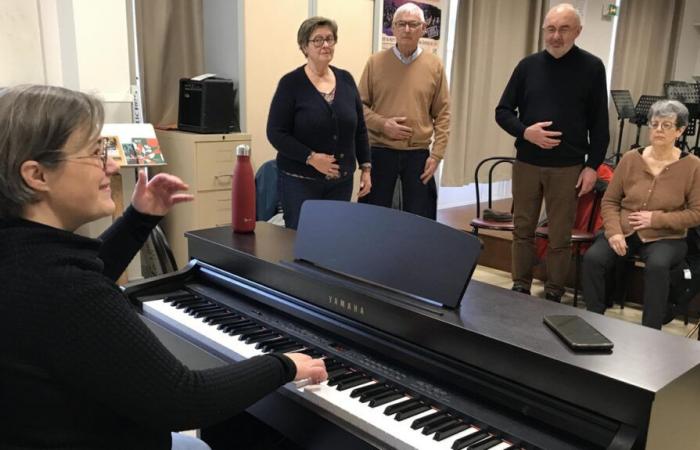 chanter aide à vivre avec le Parkinson à Montmorillon