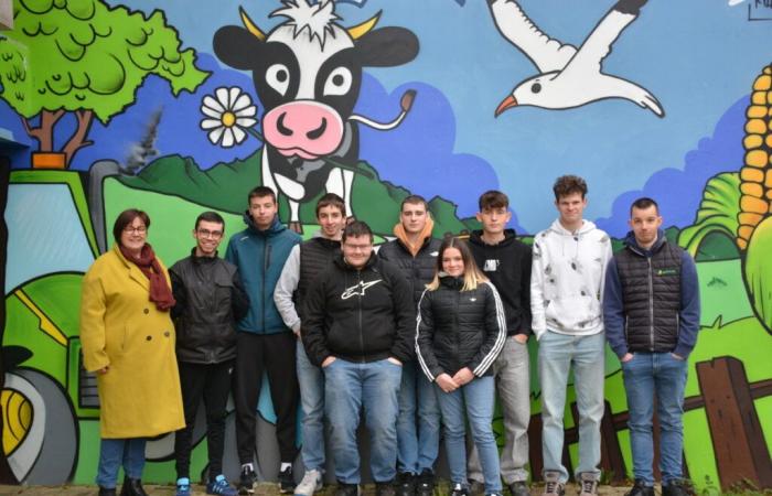 Étudiants en immersion française dans un lycée agricole au Maroc