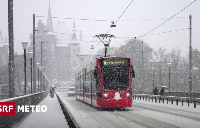 Épidémie d’air froid vendredi – Seulement un peu de neige en plaine – Météo