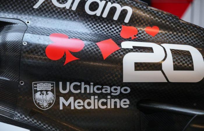 Partenariat historique entre UChicago Medicine et l’équipe Haas de Formule 1 !