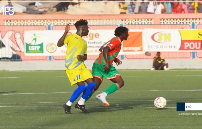 Duel entre l’US Gorée et Teungueth FC lors de la 11ème journée