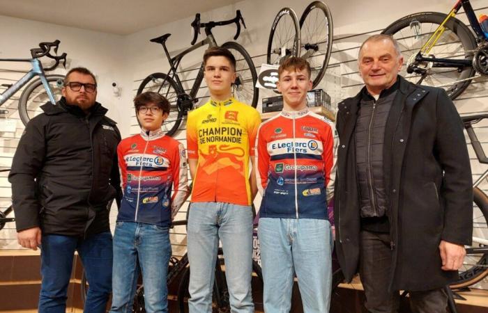 Dans l’Orne, trois amis promeuvent leur club de cyclisme au niveau national