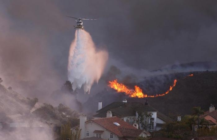 Incendies et sécheresses en Californie