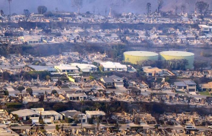 Vues du ciel, les conséquences « apocalyptiques » des incendies de Los Angeles