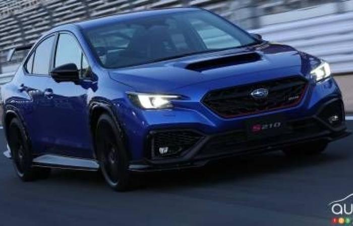 Tokyo 2025 : Subaru présente la WRX STi S210