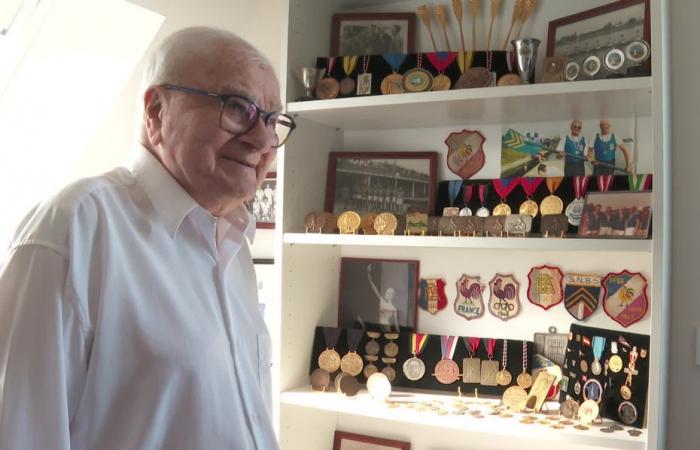 La mort de Roger Lebranchu, ancien résistant, champion d’aviron et doyen des porteurs de la flamme olympique