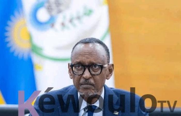 Paul Kagame nie fermement tout soutien rwandais au M23 et…