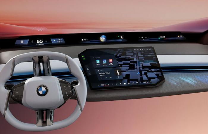 Un joyau français baptisé Eyelights derrière le cockpit BMW nouvelle génération