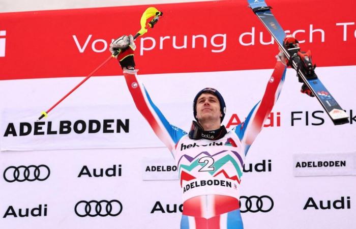 Le skieur français Clément Noël remporte le slalom d’Adelboden, sa troisième victoire de la saison