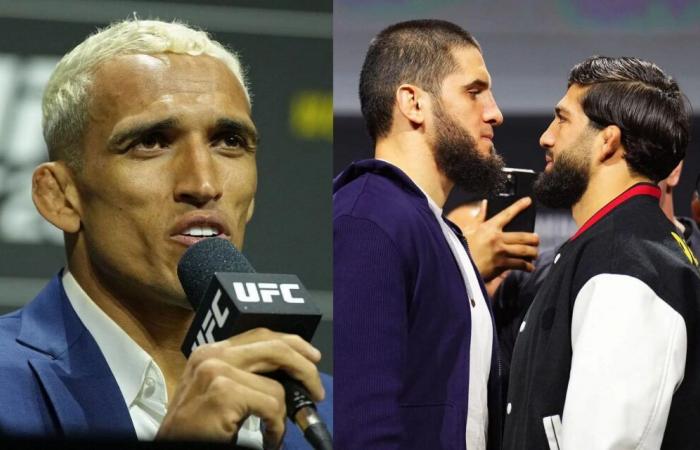 Charles Oliveira confirme qu’il a proposé d’être le combattant suppléant pour Islam Makhachev contre Arman Tsarukyan 2 ; partage s’il sera au premier rang à l’UFC 311