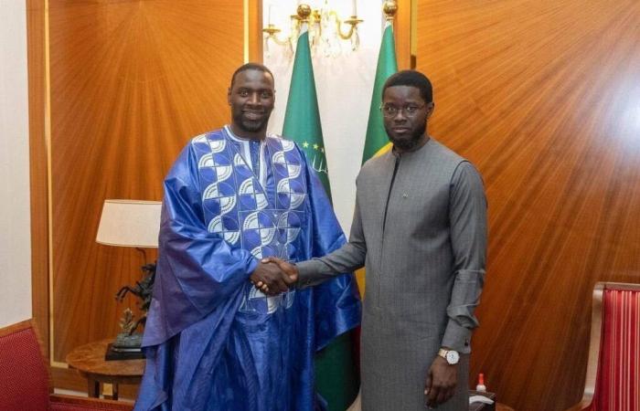 Le président Diomaye Faye reçoit Omar Sy