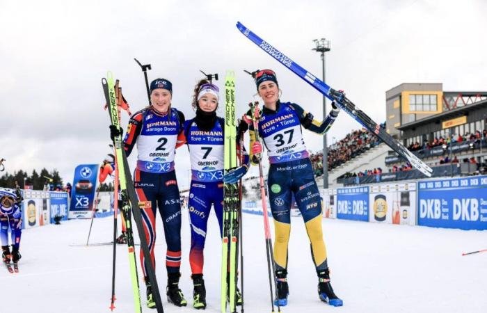 Oberhof – Lou Jeanmon pas victorieux à la poursuite