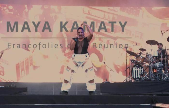 Maya Kamaty aux Francofolies de La Réunion