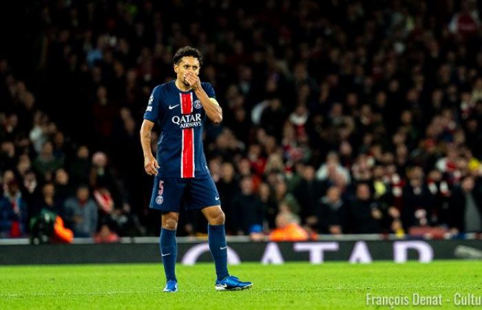 Deux absents annoncés pour PSG/Saint-Etienne, dont l’inattendu Marquinhos