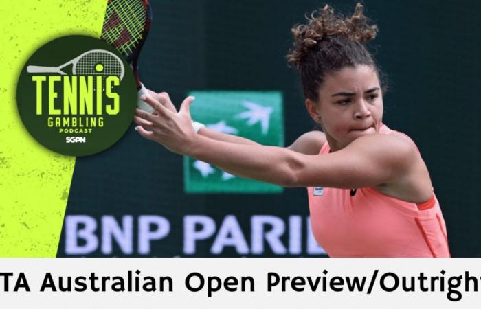 Aperçu/Outrights de l’Open d’Australie WTA – 11/01/25 | Podcast sur les jeux de tennis (Ep. 408)