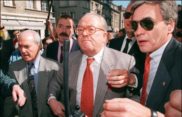 Début des funérailles de Jean-Marie Le Pen