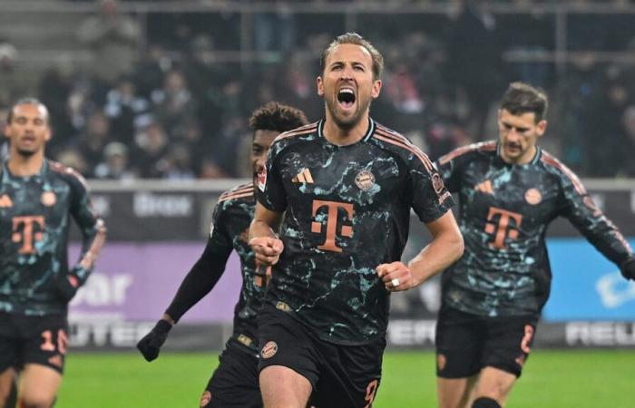 FC Bayern : Victoire à Gladbach – KANE est-il anglais ?