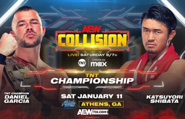 La défense du titre TNT fait partie de la programmation mise à jour pour AEW Collision