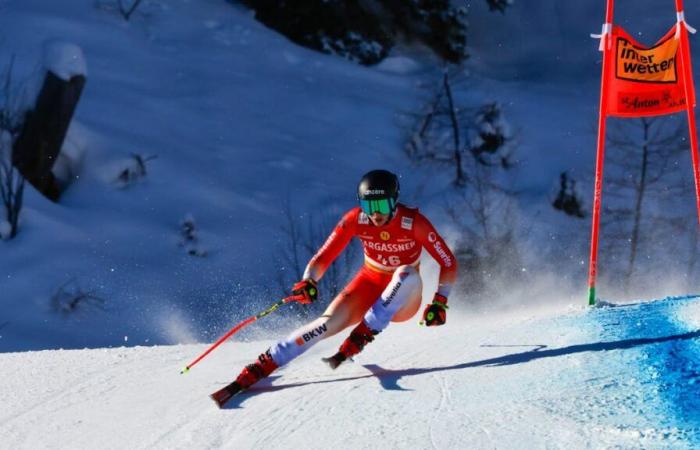 Incroyable Malorie Blanc, deuxième à St. Anton !