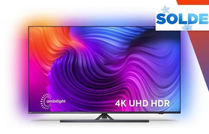 ce téléviseur Philips Ambilight 55 pouces passe sous la barre des 400 €, une opportunité à tout petit prix